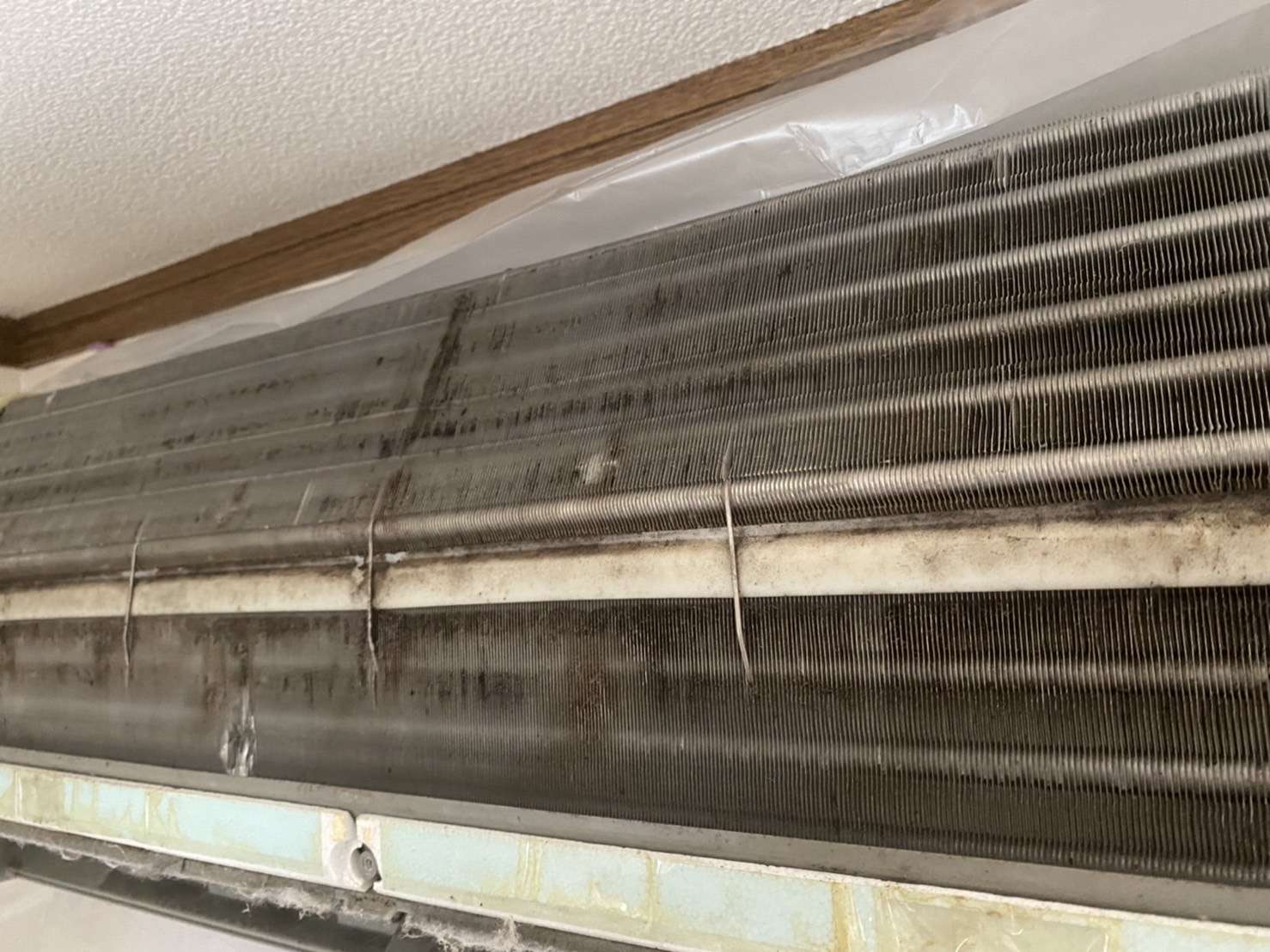 エアコンクリーニング施工